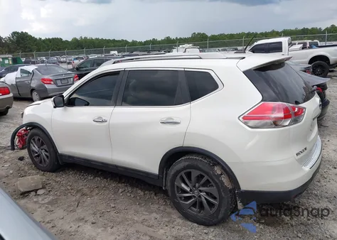 2016 Nissan Rogue Sl z USA, uszkodzony, nr VIN 5N1AT2MT7GC896653